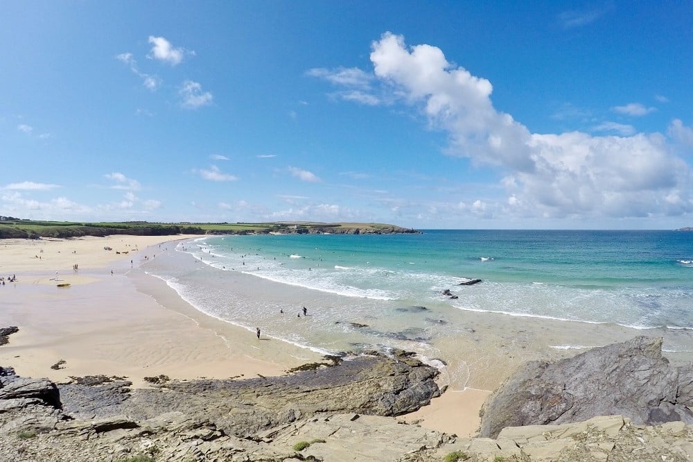 Harlyn Beach Near Trevone Copy