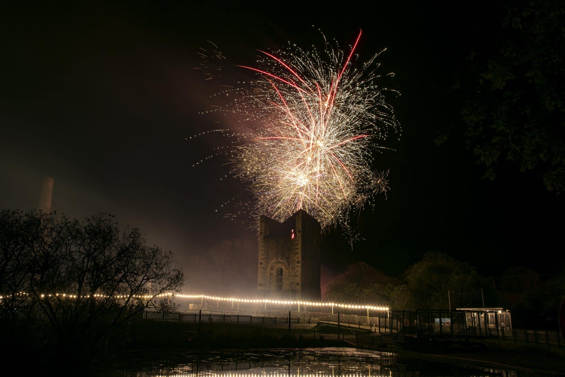 Lappa Valley fireworks night