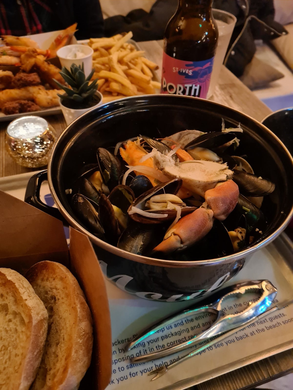 Seaside Shack Dinner