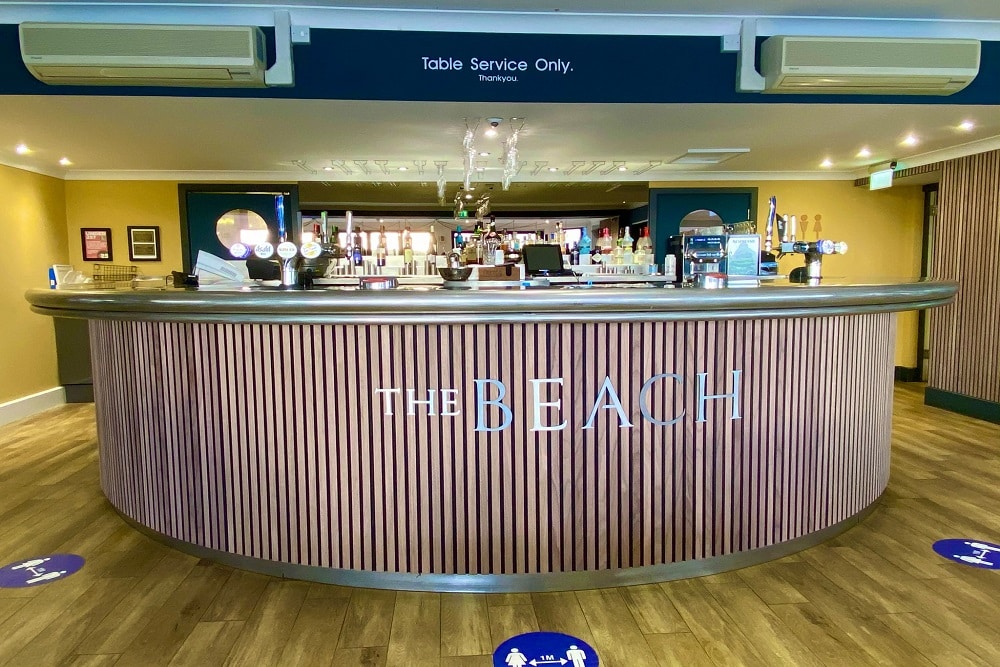 The Beach At Bude Bar