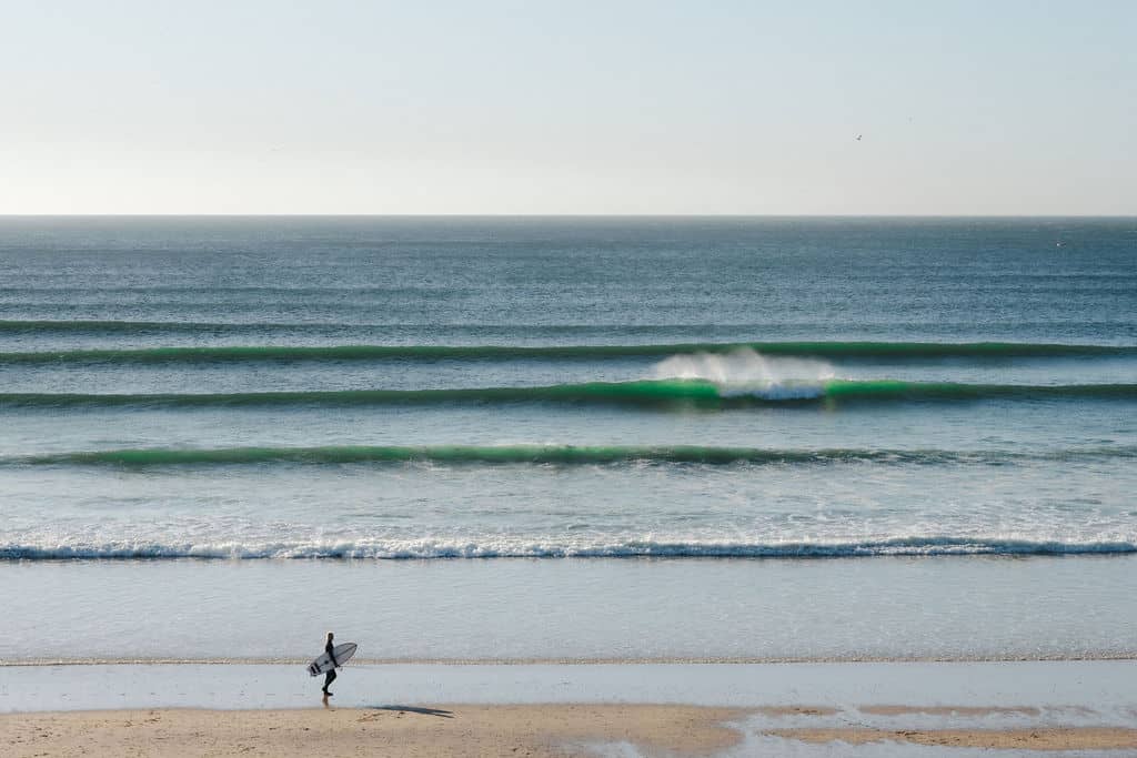 Fistral Beach by Evie Johnstone