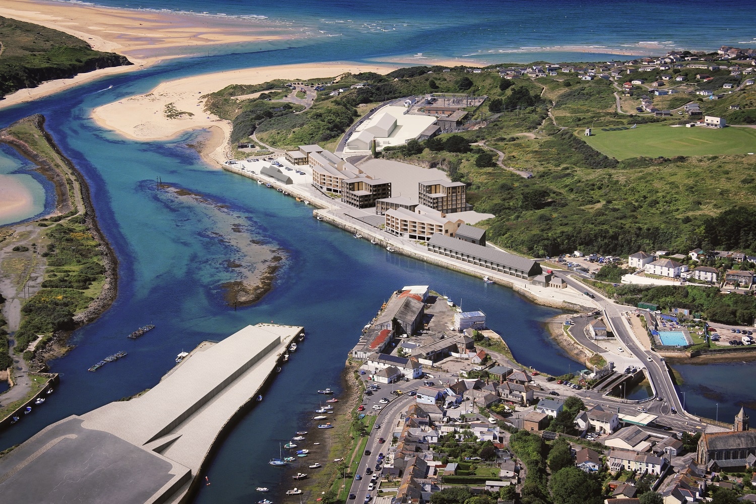 Hayle NorthQuay Aerial Phase01B FullRes 1