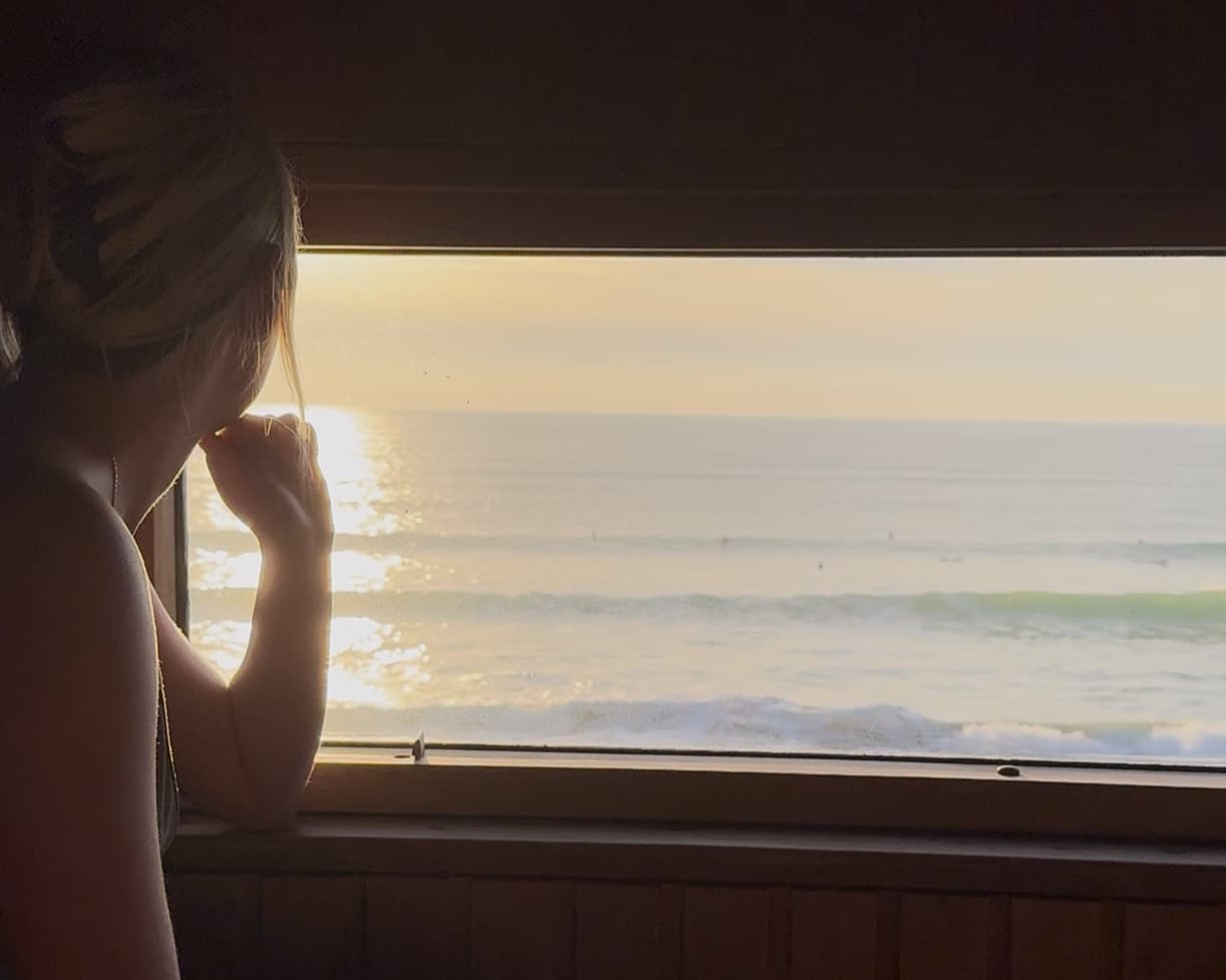 Olla Hiki sauna, Fistral Beach