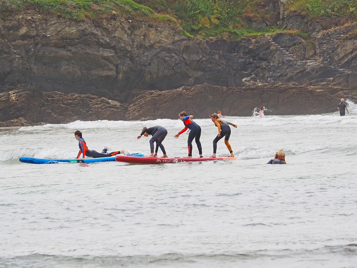 Kids And Paddleboards Porth Credit HayleyLawrence