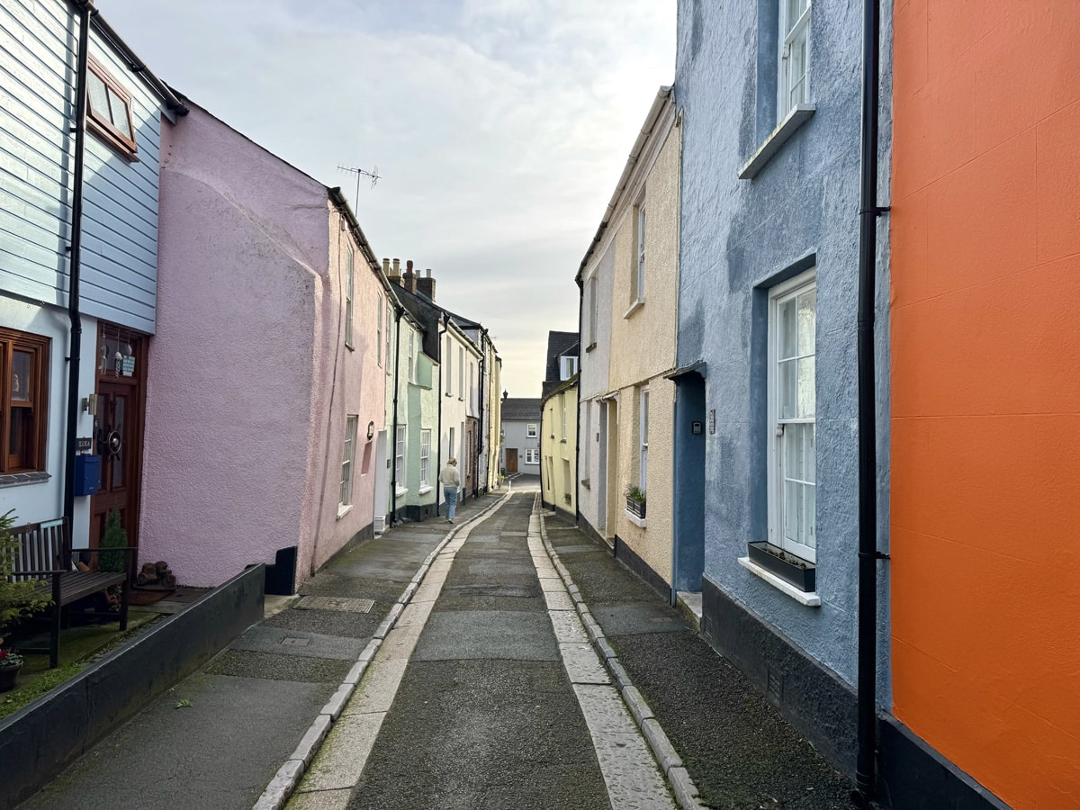 Colourful houses in Cawsand