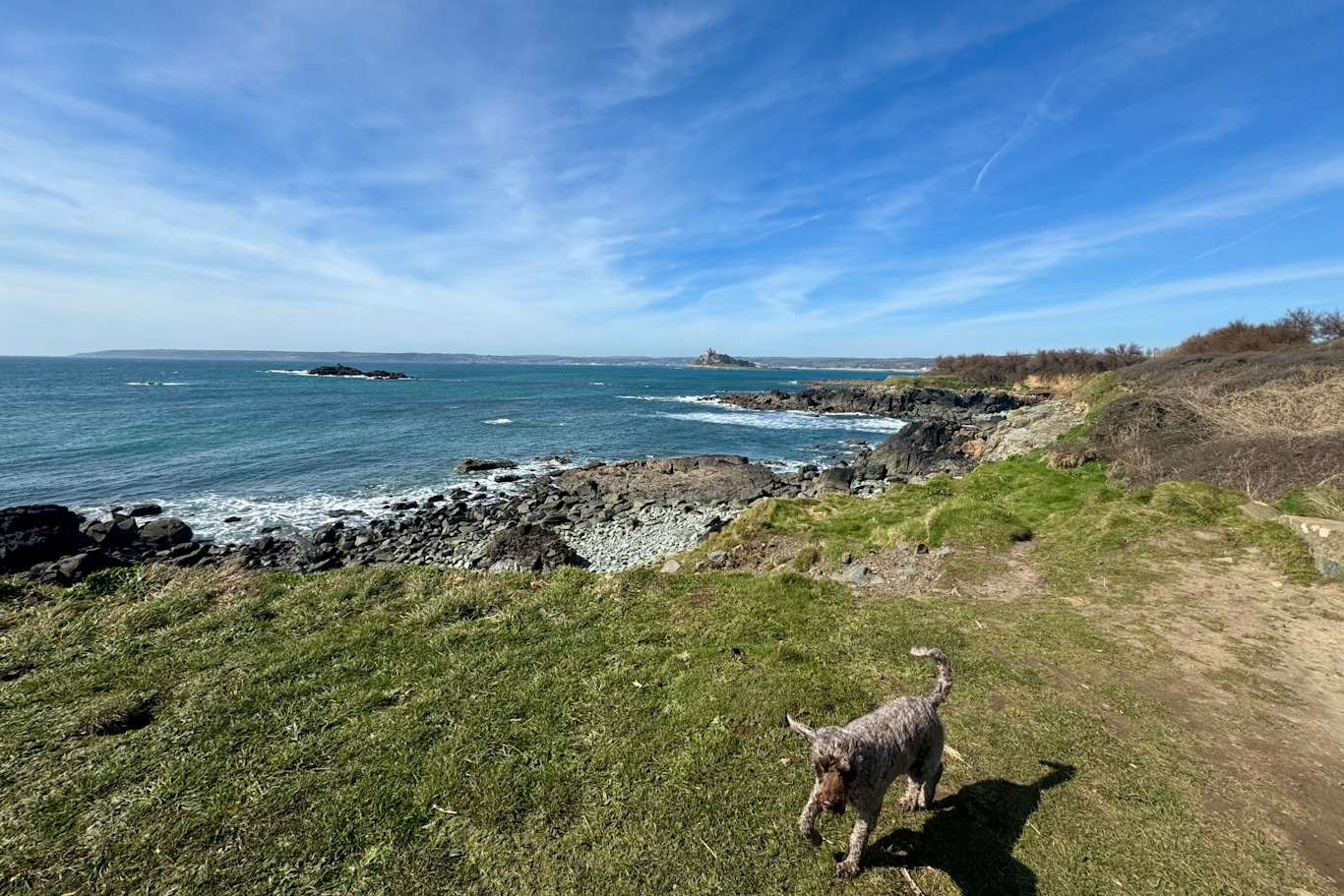 St Michael's mount from perranuthnoe