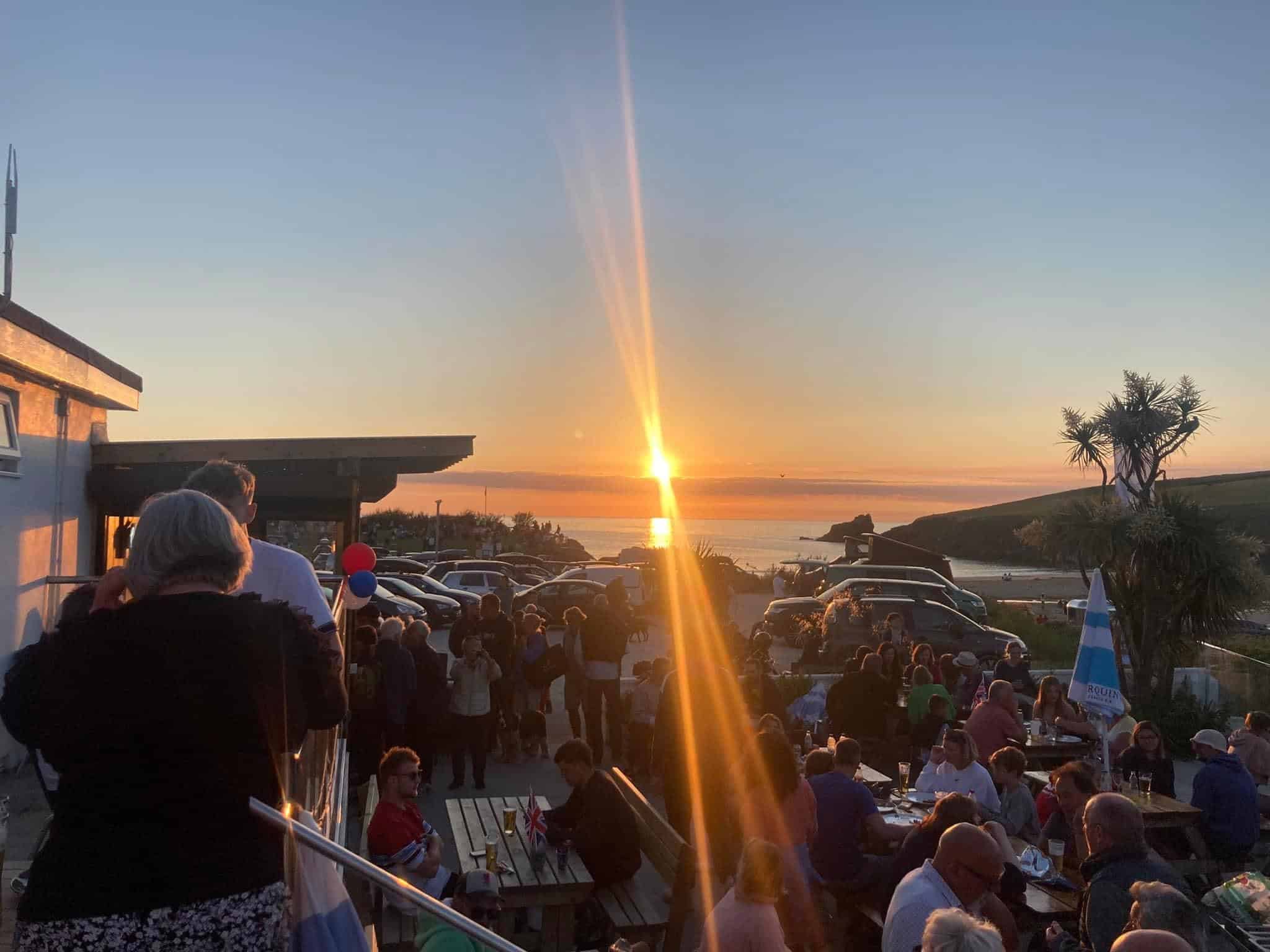 Sunset With Music 