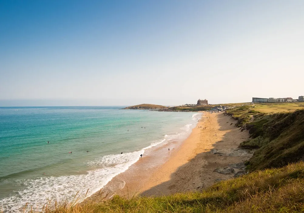 Fistral beach.