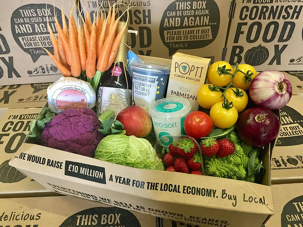 The Cornish food box delivery