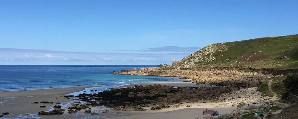 Gwenver Beach near Sennen