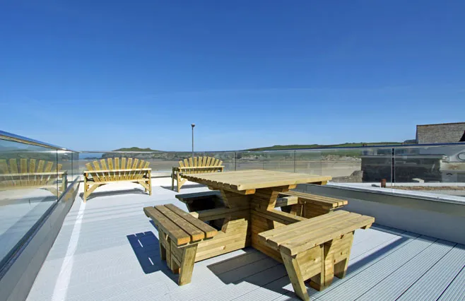 Sandpiper deck and view