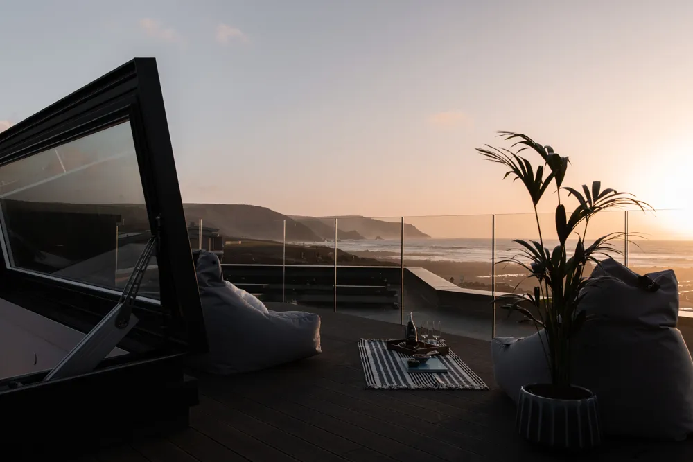 Rooftop terrace at Gaia