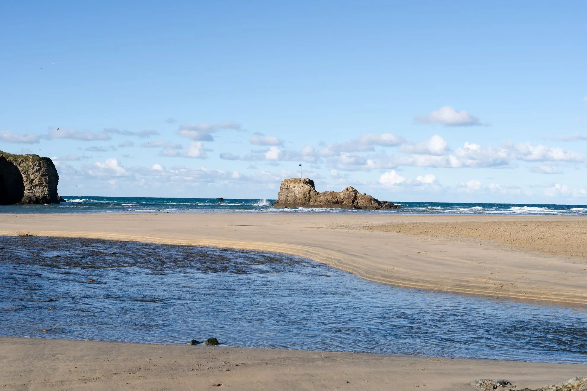 Perranporth beach