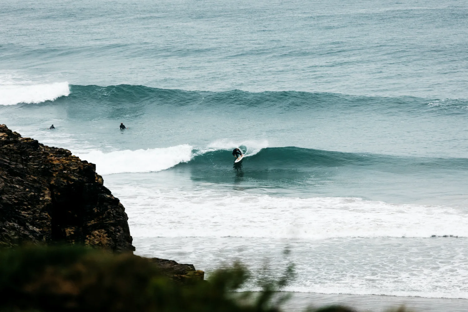 Surfer in the sea