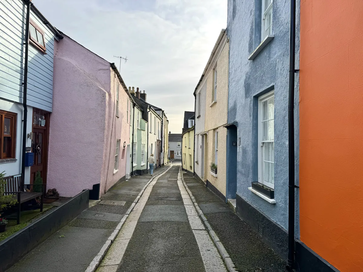 Colourful houses in Cawsand