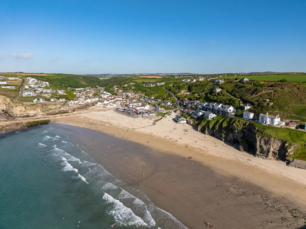 Beach Retreats | Portreath from above