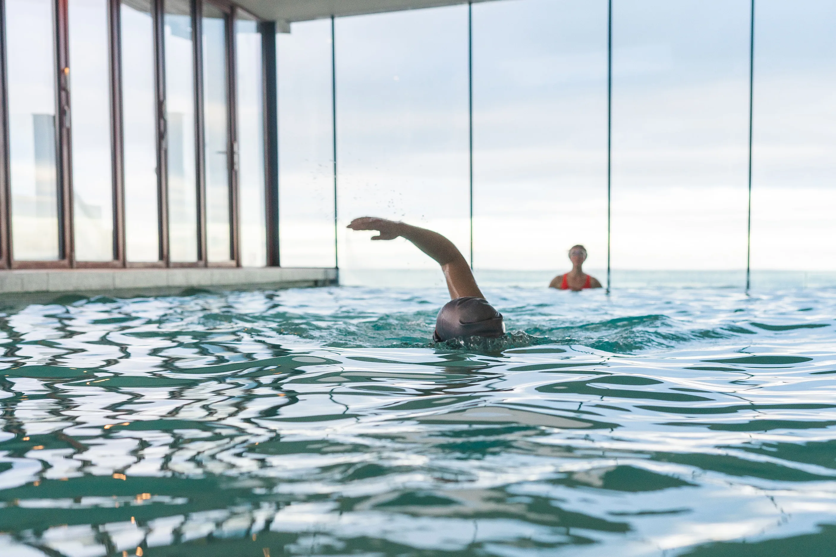 Watergate Bay Hotel, swimming pool.